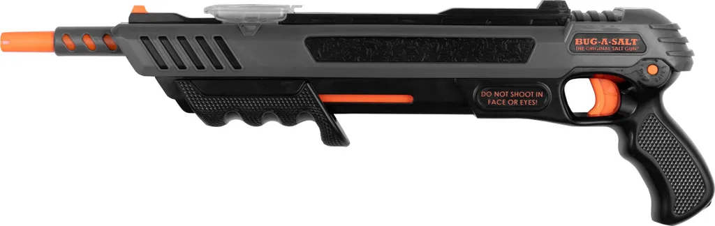 Fusil à Sel Anti-Mouches Bug-A-Salt 3.0 Noir Destructeur Insectes Volants