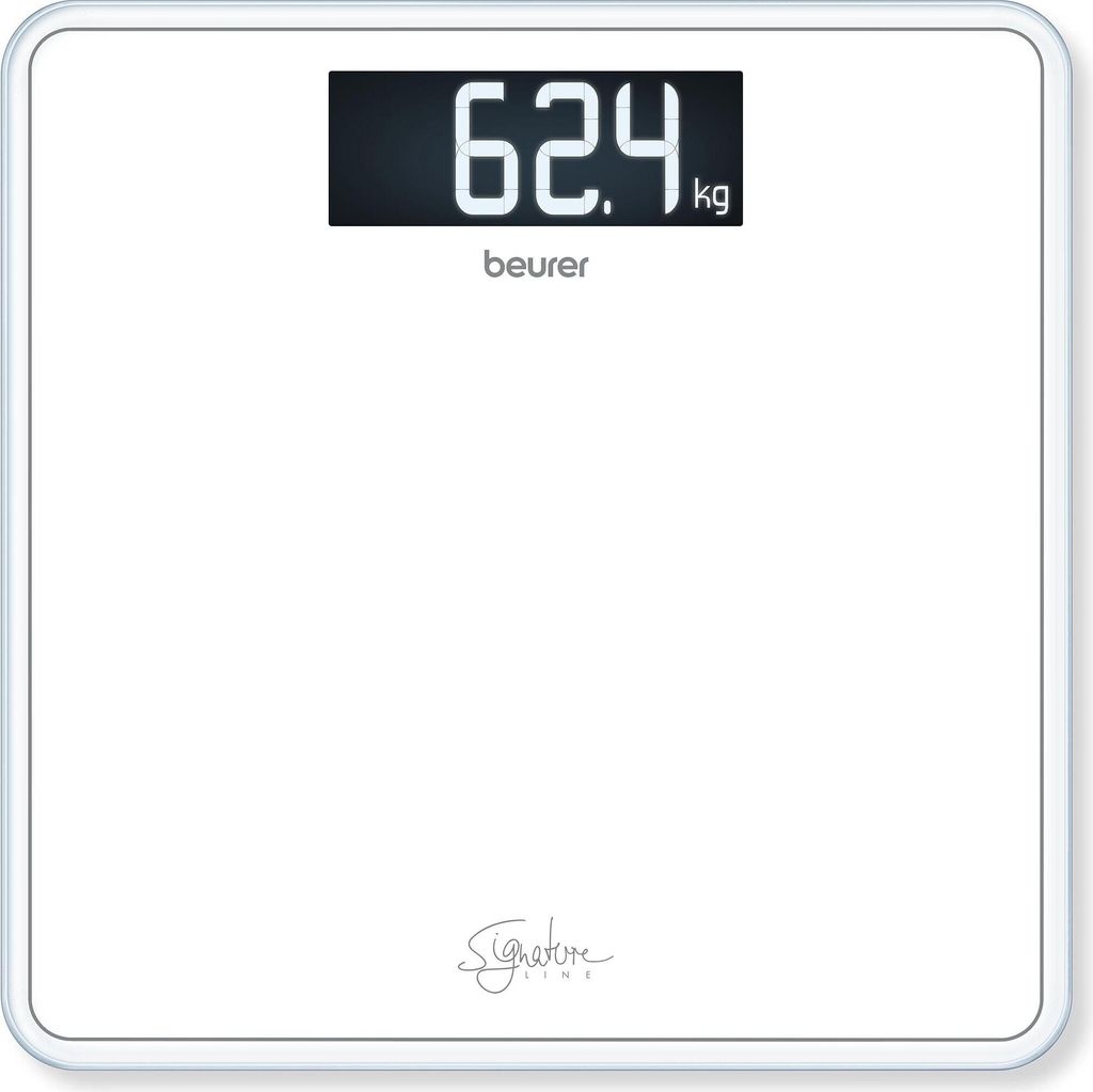 Beurer GS 400 white Glaswaage Signature XXL 200kg Produktbild