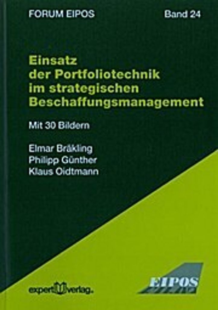 Bräkling, E: Einsatz der Portfoliotechnik im strategischen
