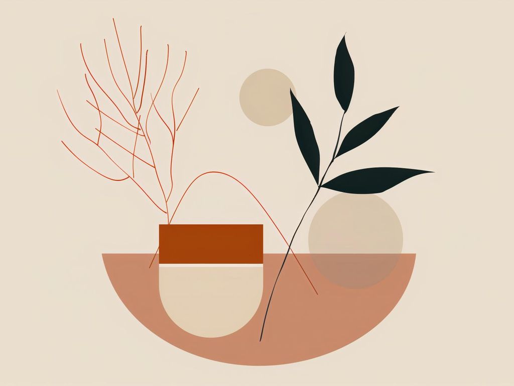 Plakat 40x30cm Botanische Anprobe