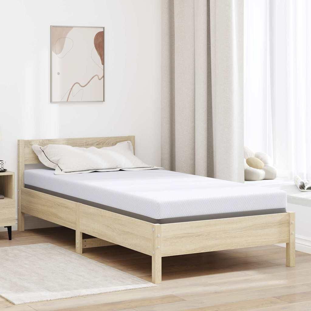 "SALE 2026"Matratzenauflage Moderne für Schlafzimmer - Schaumstoff-Matratzenauflage - Weiß 120x200cm Jacquard Stoff NEU974615 - Bettwäschen