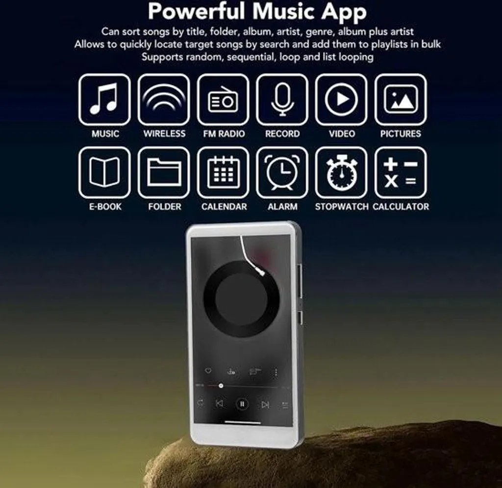 Lecteur MP4 autonome avec Bluetooth : libérez de l'espace mobile - 3