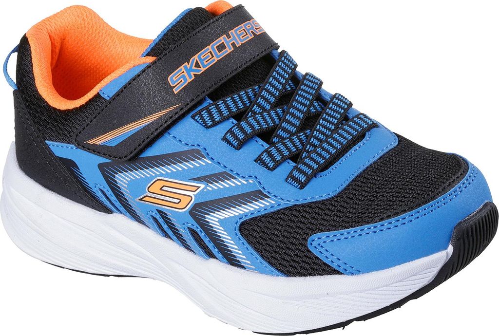 Skechers Microspec Tread Jungen Laufschuh in Blau, Größe 30