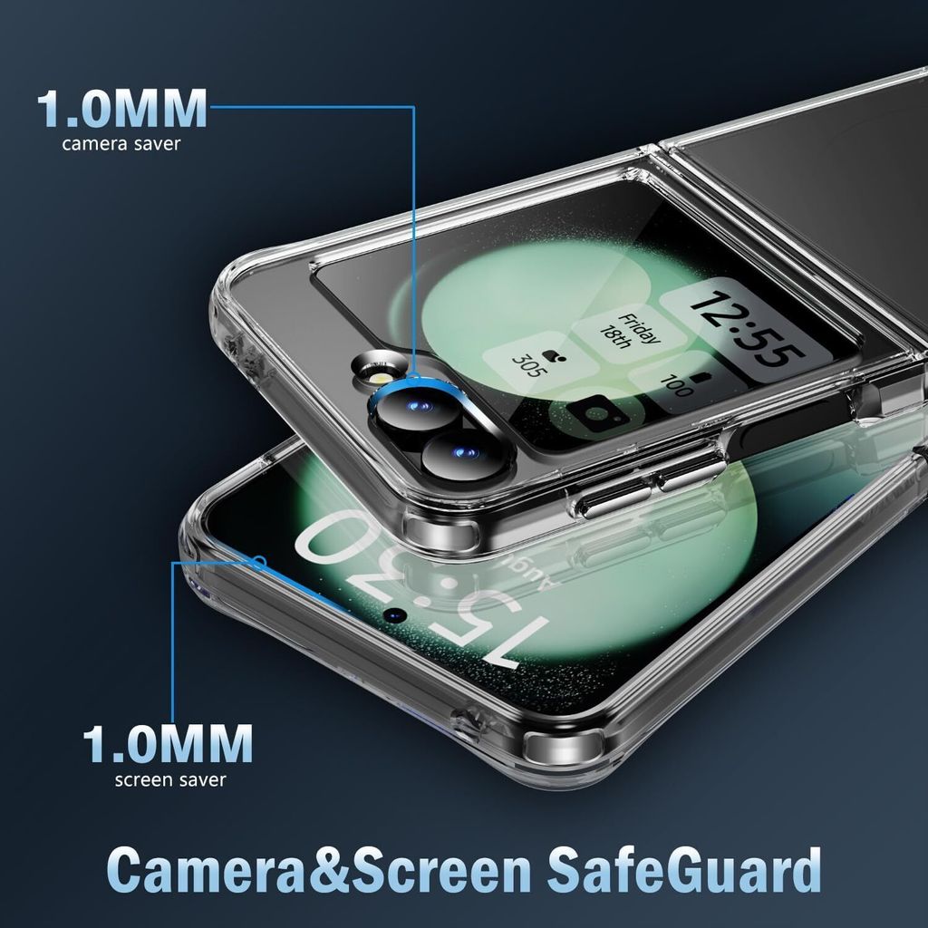 Hülle für Samsung Galaxy Z Flip 6 5G Silikon Schutzhülle Produktbild 4