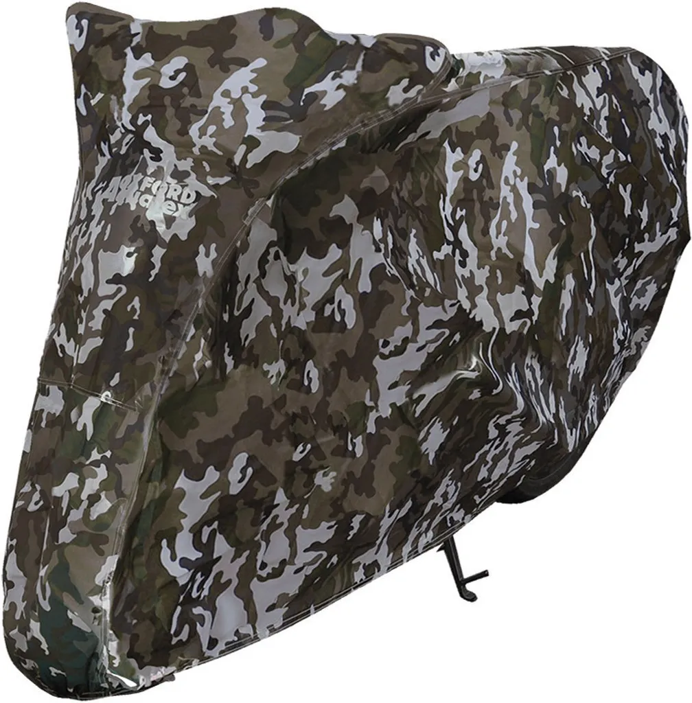 Housse Moto Camouflage S Oxford Aquatex Double Couture Ultra Légère