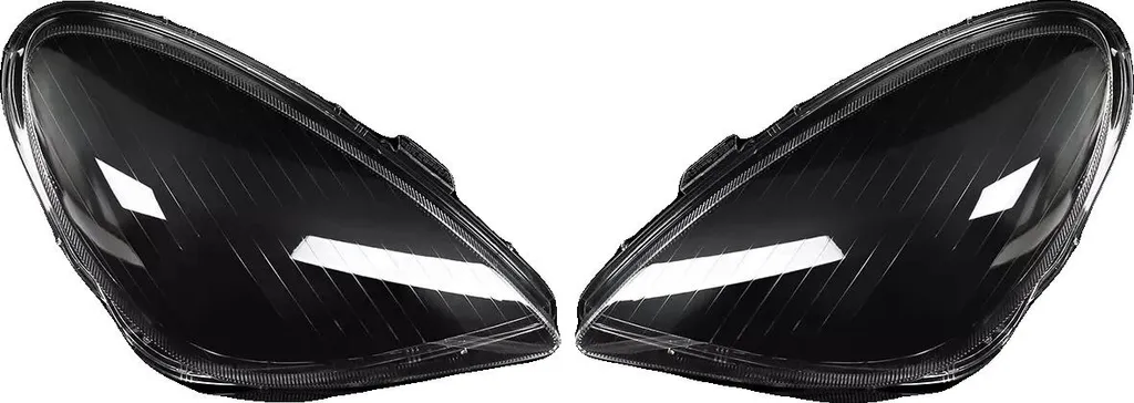 Cache de phare transparent haute résistance anti-UV pour voiture 2pcs