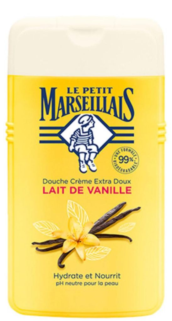 Le Petit Marseillais Crème de douche - 250ml - Lait de vanille