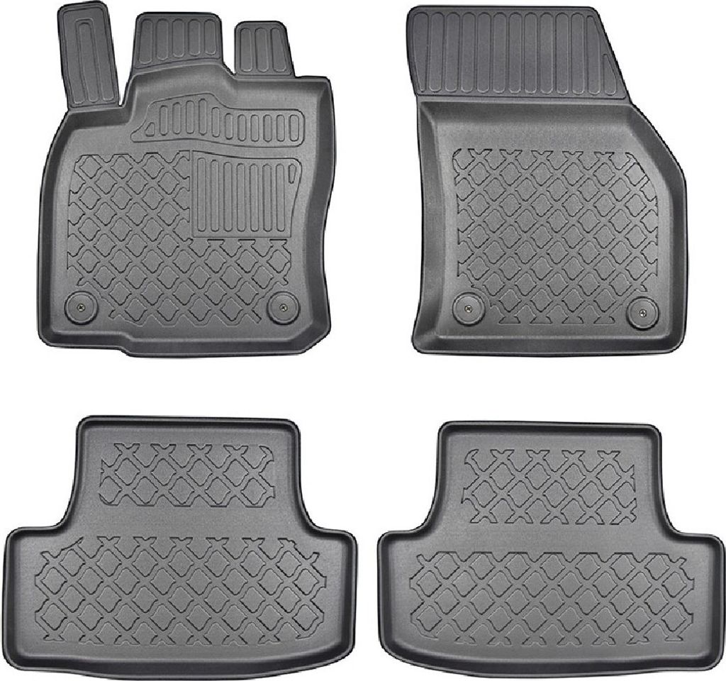 Z535087 TPE-GummiFußmatten passend für VW T-Roc + Facelift 2022 12.2017-