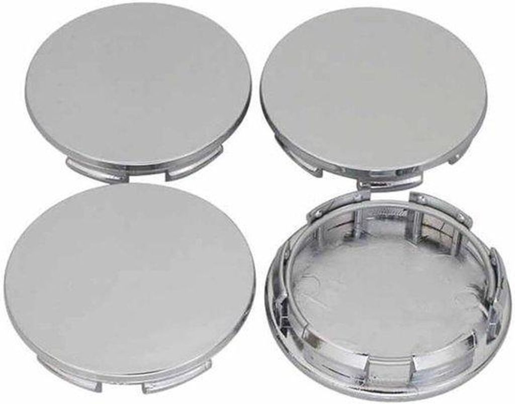 Auto-Accessoires-Set aus 4 Teilen - Universell einpassbare ABS-Wielnaadfassungen 60 mm