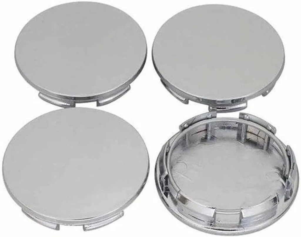 Kit enjoliveurs universels 60 mm avec clips de fixation anti-perte