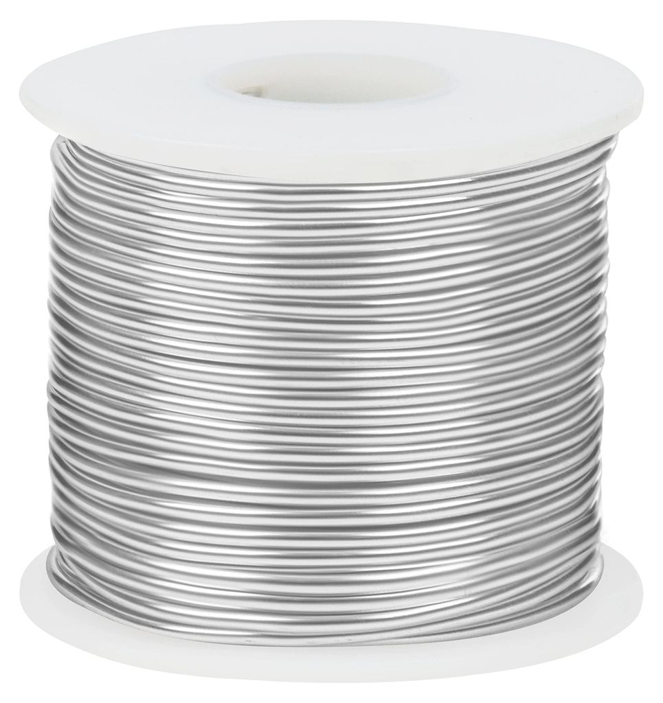 Belle Vous Silberner Aluminium Draht zum Basteln (30m) – Produktbild 