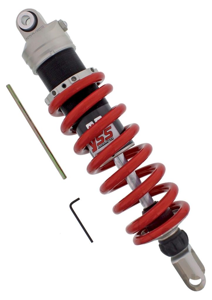 Federbein für Kawasaki KLE 500 B Baujahr 2005-2007 von YSS MZ456-385TR-14-85 - Neu