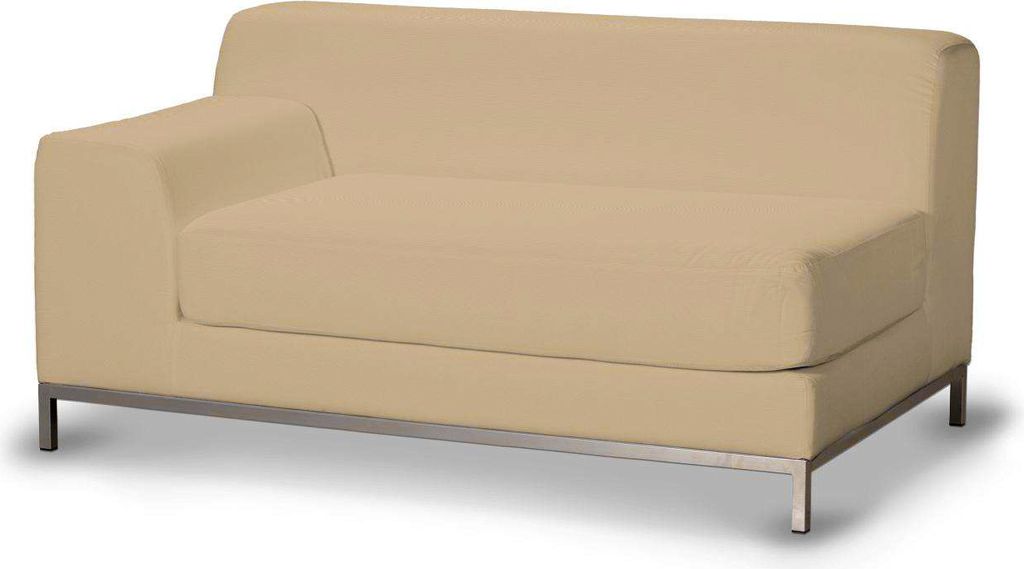 Dekoria Bezug für Kramfors 2-Sitzer Sofa, Lehne links, caffe latte, Bezug für Kramfors 2-Sitzer, Lehne links