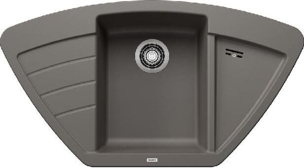Blanco Zia 9 - Silgranitspüle, 930x510 mm, grau 527395 Produktbild 