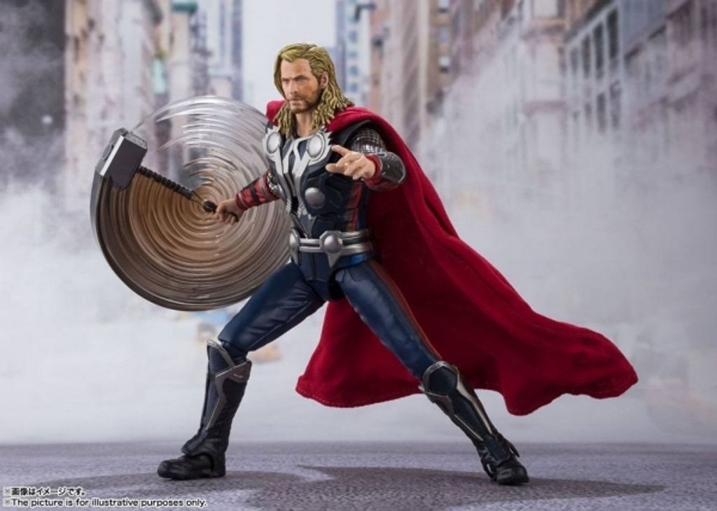 Marvel Avengers Âge Of Ultron S.h.figuarts Thor Bandai Tamashii action figure eB