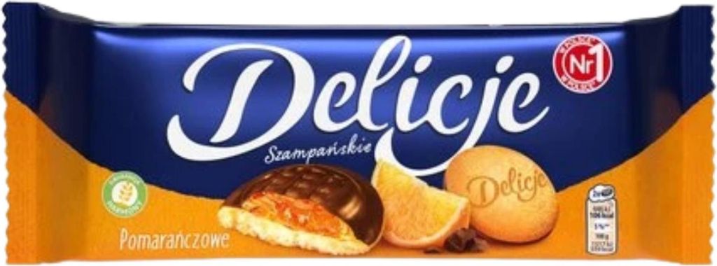 DELICJE Szampańskie Biszkopty z Galaretką o Smaku Zdjęcie produktu 