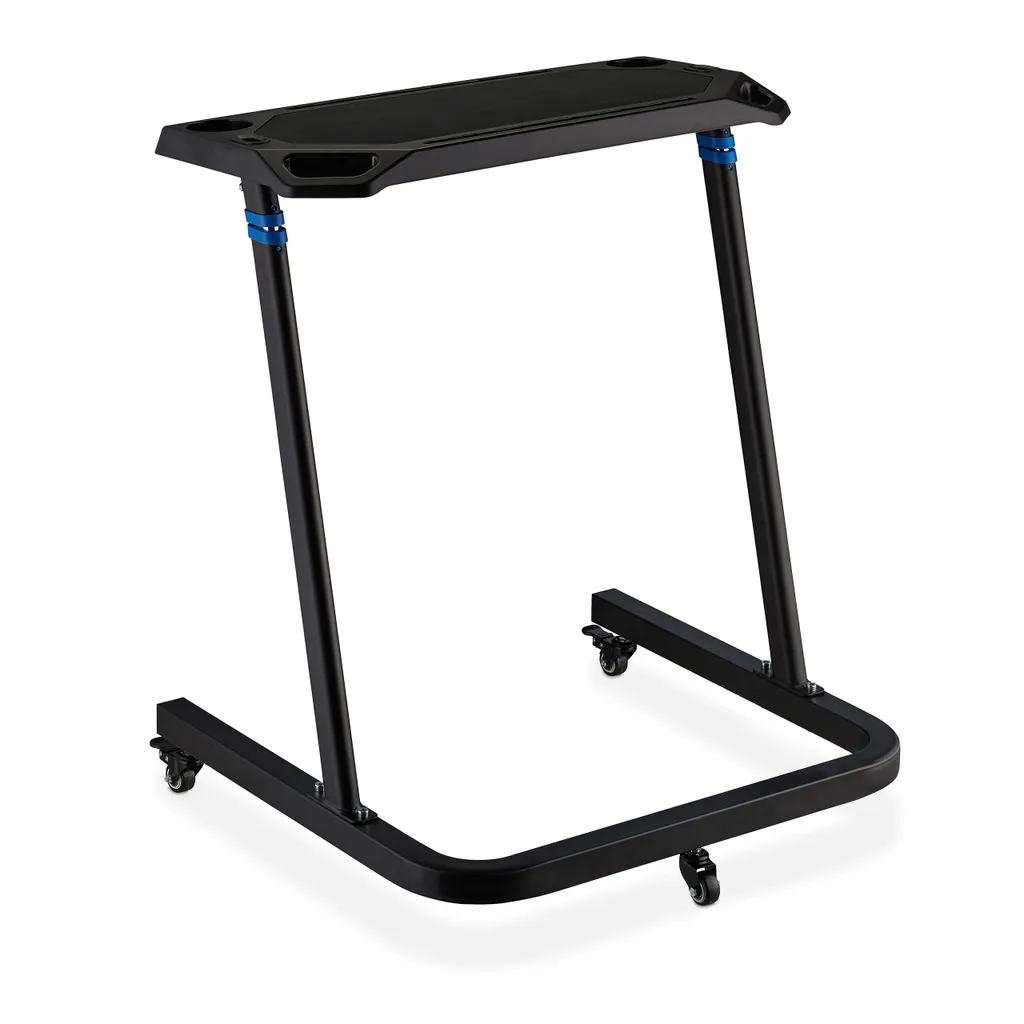Table pour vélo et home trainer support ordinateur réglable noir - 10