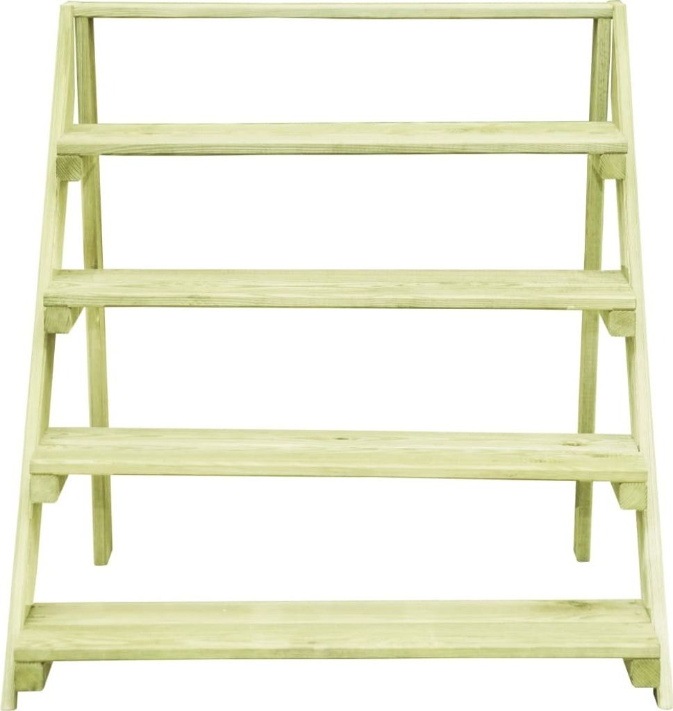 vidaXL Stojak na kwiaty 80×80×80 cm impregnowane drewno Zdjęcie produktu 