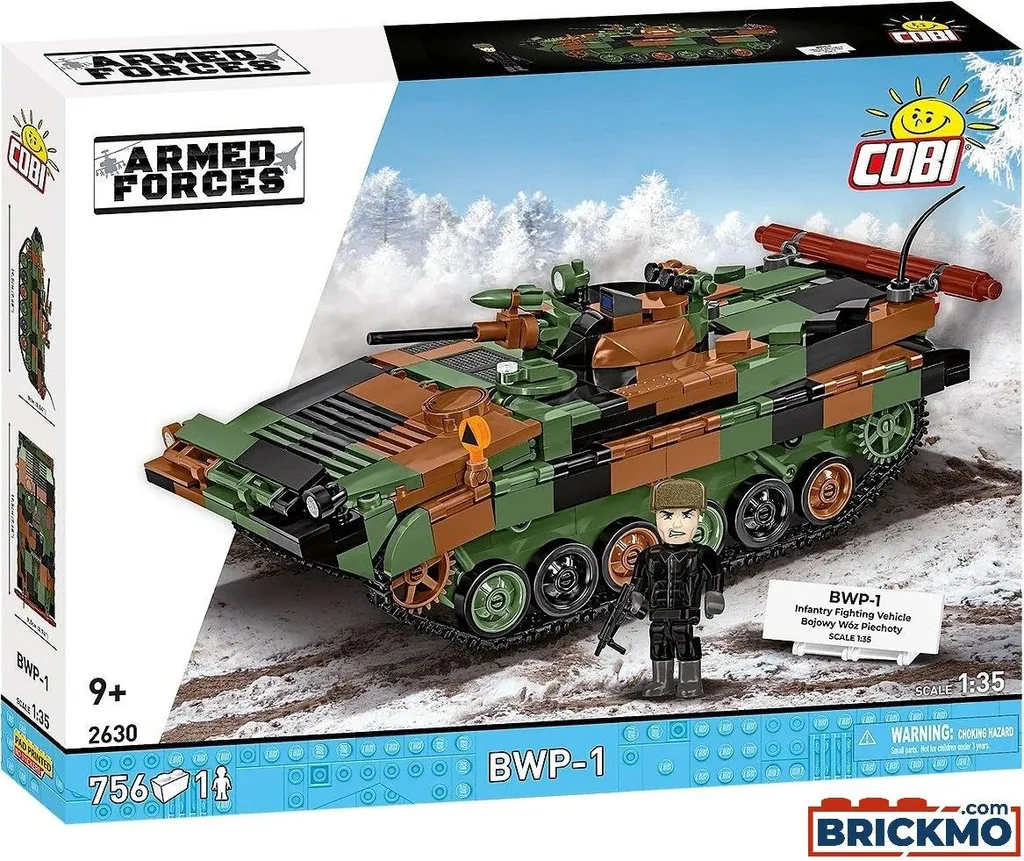Blindé BWP-1 Cobi 2630 Forces Armées : Modèle Réduit avec Chenilles Mobiles - 5