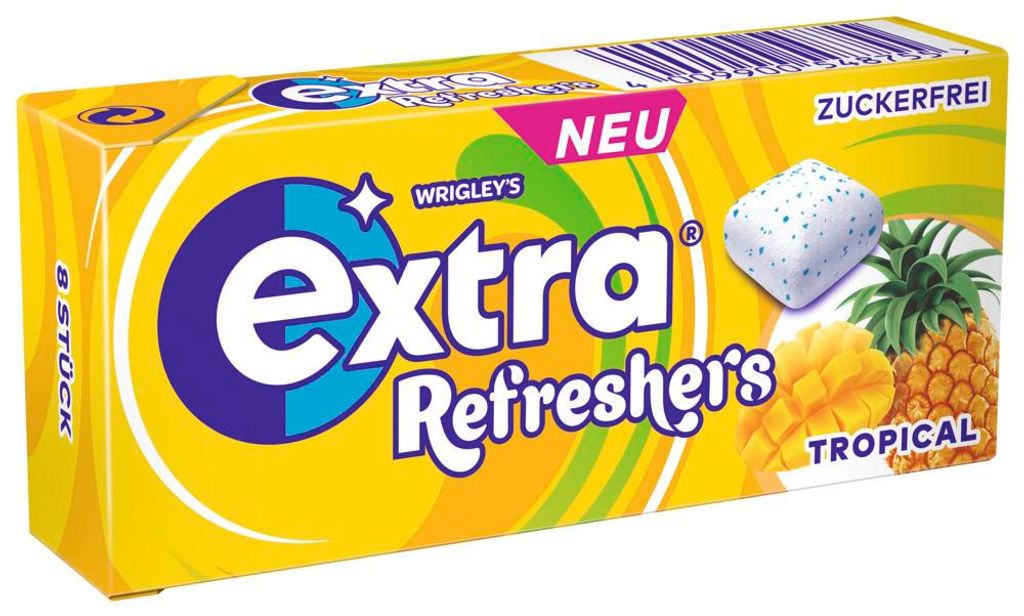 Wrigley ́s EXTRA REFRESHER ́S Tropical 8er 17g
