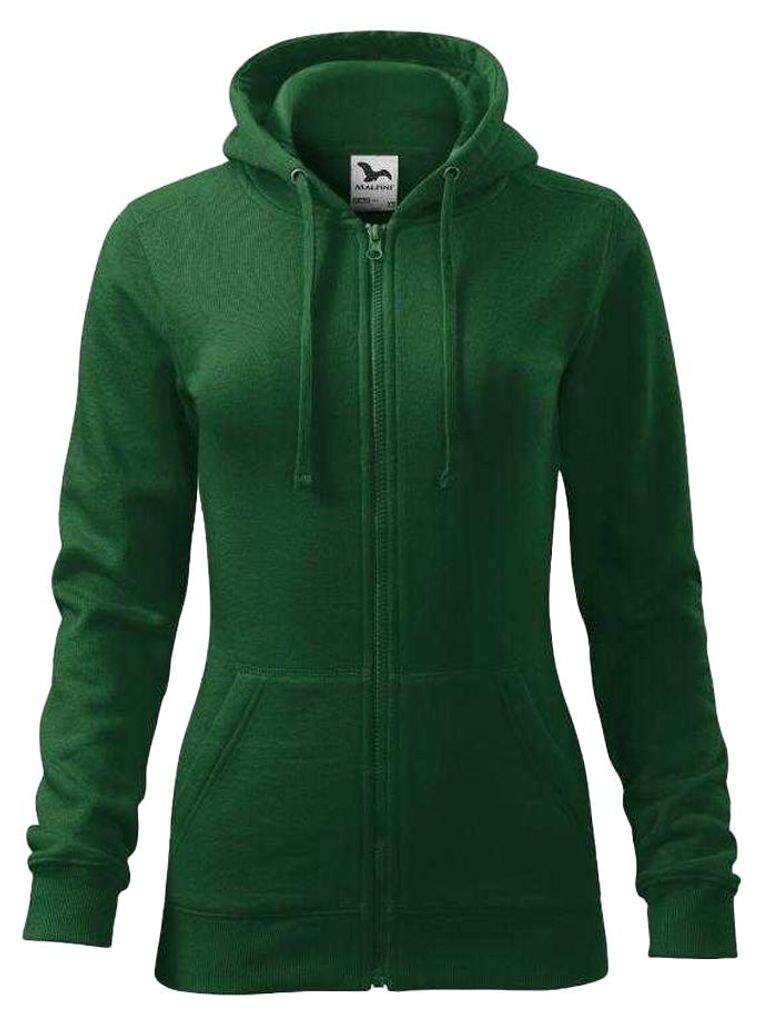 Malfini - Jacke für Damen, Mit Reißverschluss PP10220 (XXL) (Flaschengrün)