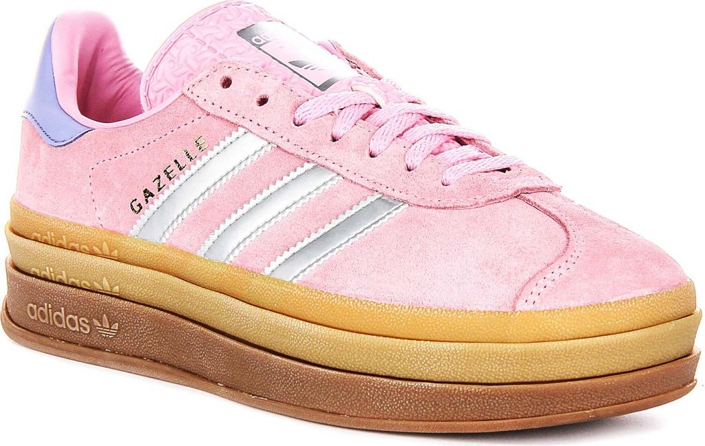 Adidas Gazelle Bold J In rosa lila für Jugend - 5 UK - 38 Produktbild