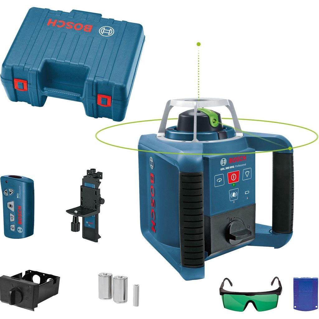 Bosch Rotationslaser GRL 300 HVG mit RC 1 undWM 4 Obrázok produktu 