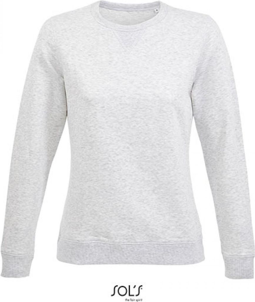 SOLs 03104 | Damen Sweat WomenŽs Round Neck Sweatshirt Sully - Farbe: Heather Ash - Größe: XL