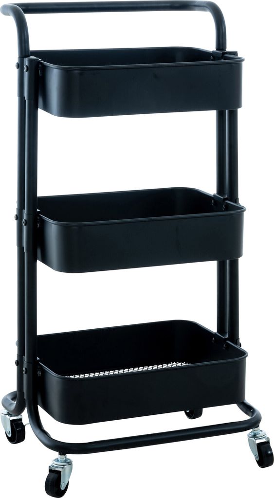 CLP Trolley Mailo Servierwagen schwarz Produktbild 