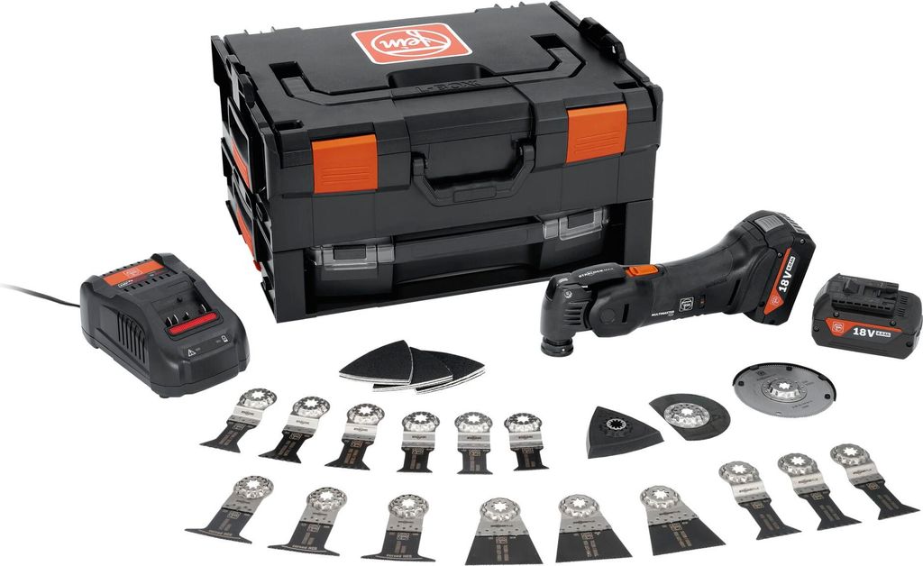 Fein AMM 700 MAX 2x 4Ah BLACK EDITION Produktbild 