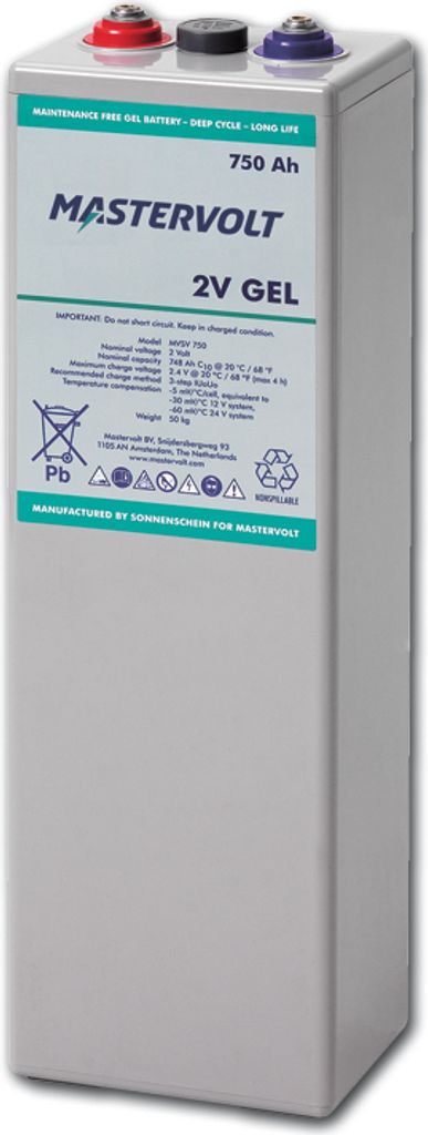 Mastervolt Battery traction SV 2V - 750Ah Traktionsgel