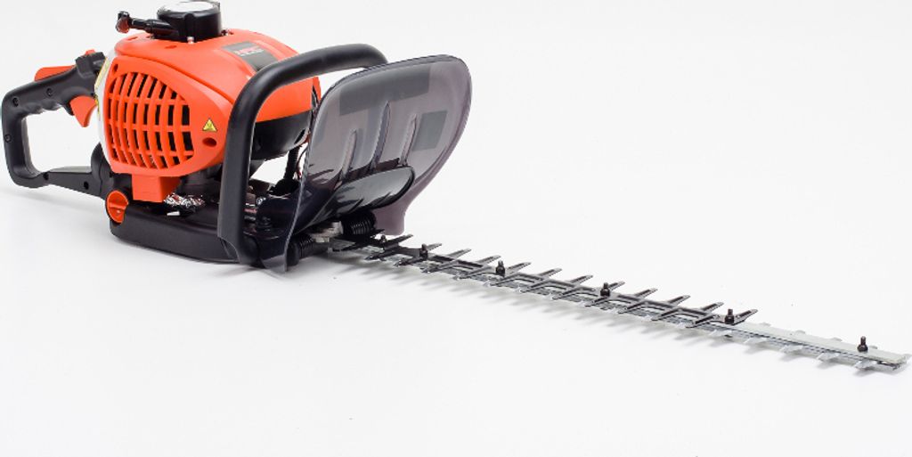 A hedge trimmer is shown against a white background.