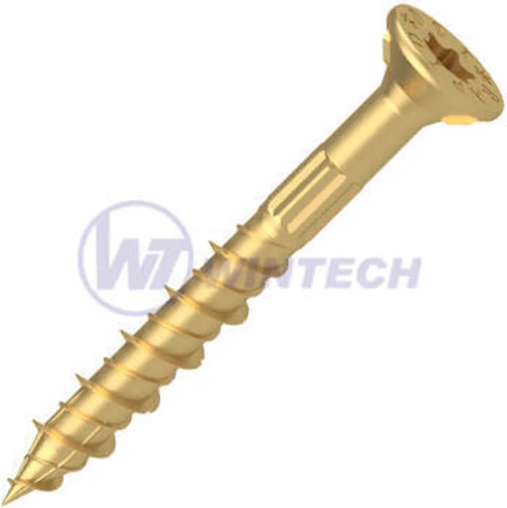 Viti Finitura Gialla RAPID® 3,5x35 mm T20 - Ideali per Arredo e Fai-da-te