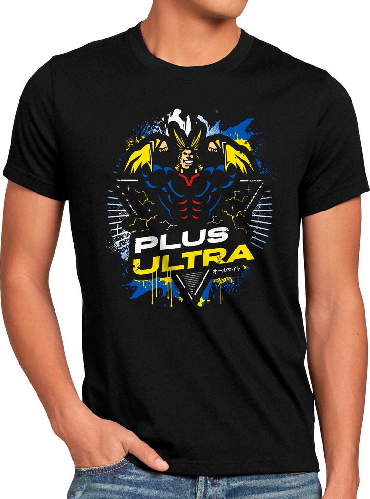 style3 Allmight Herren T-Shirt superhero japan acade mia manga