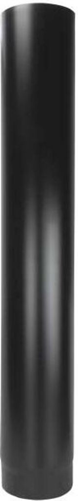 Bertrams ST-Pu Rauchrohr 08RL1000-130L 1000 mm, Ø 130 mm, pulverbeschichtet, schwarz