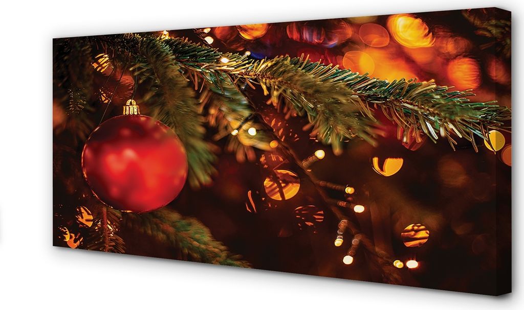 Leinwandbild 100x50 Wandkunst Weihnachtszierde