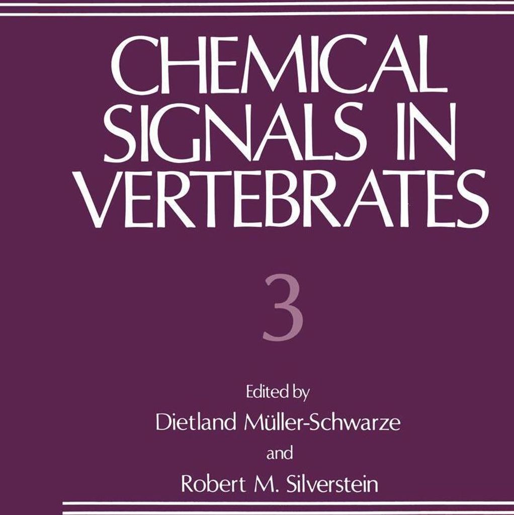 Chemical Signals in Vertebrates 3