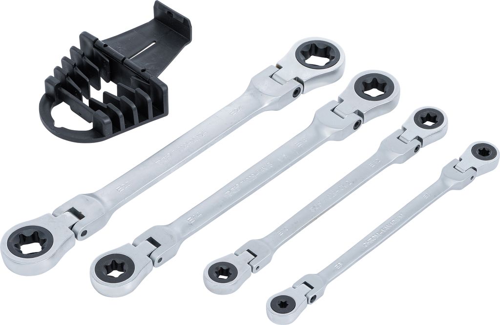 BGS technic Double Ratchet Ring Spanner Set, 839 g Zdjęcie produktu 