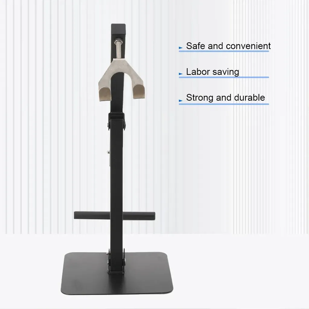 Compattatore di rifiuti - Manuale - 66 cm - Acciaio inox - Adatto per bidoni da 60-100 litri - Compattazione efficiente dei rifiuti - 5