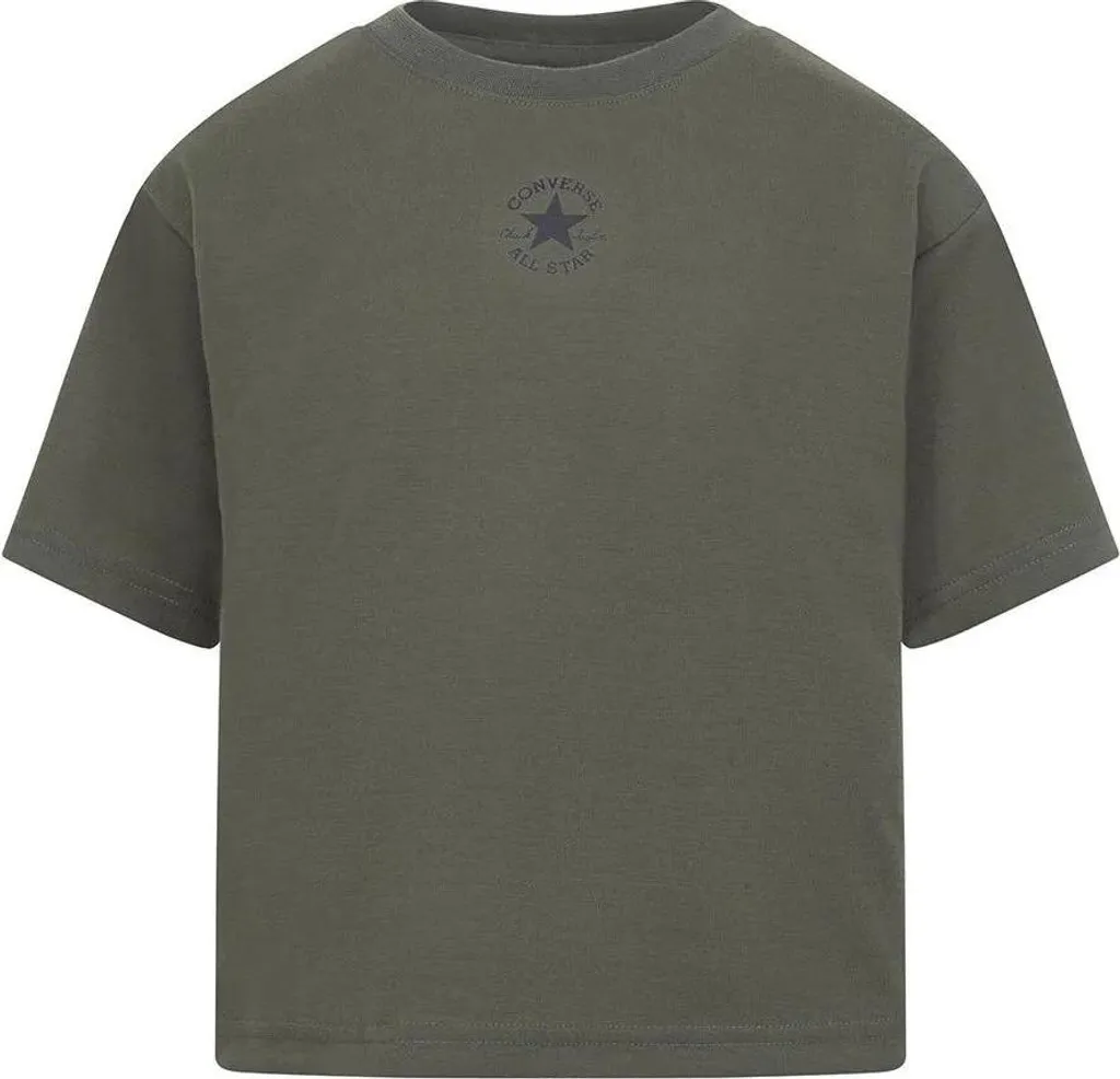 T-shirt de Sport Converse Fille Vert 12-13 ans Idéal pour le Collège