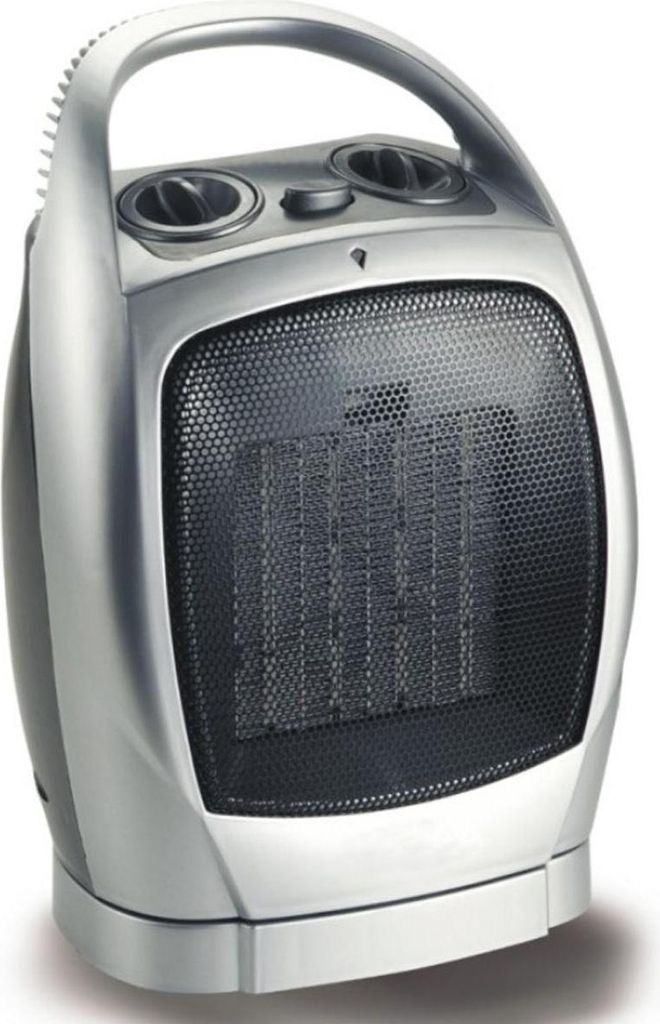 HELLER Heizlüfter PTF 501B  2 Heizstufen 1500 W metallic Produktbild 
