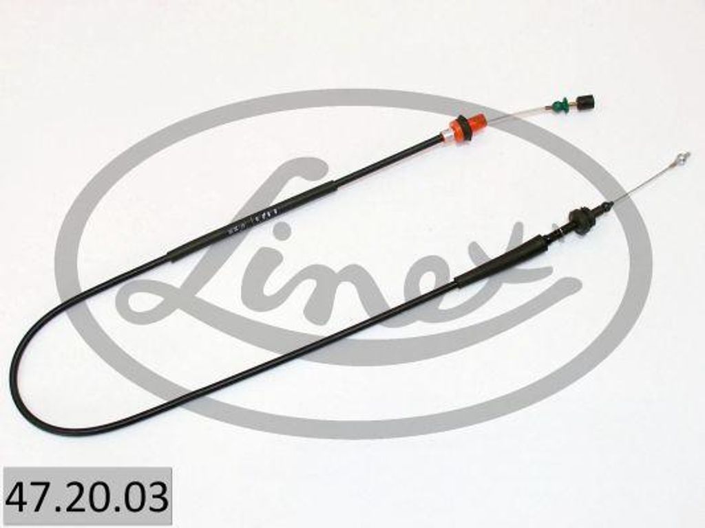 LINEX 47.20.03 Gaszug OE kompatibel mit Polo 6N, Ibiza, Cordoba