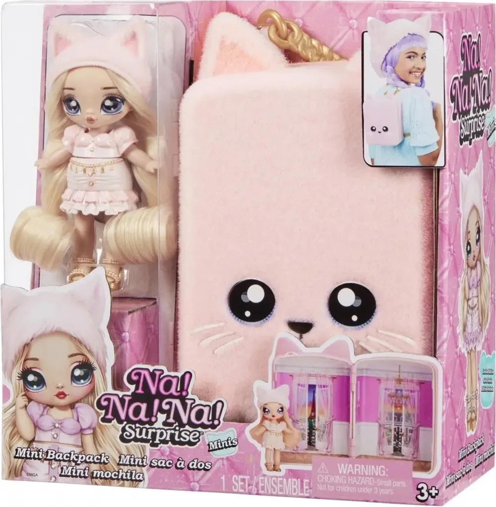 MGA qui! Qui! Qui! Sorpresa - Zaino gattino