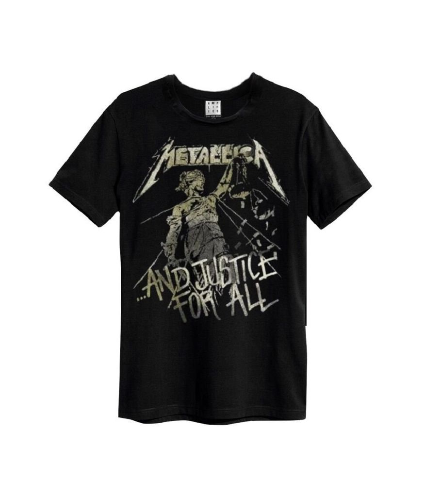 Metallica T-Shirt Herren Amplified Collection - And Justice For All schwarz XXL