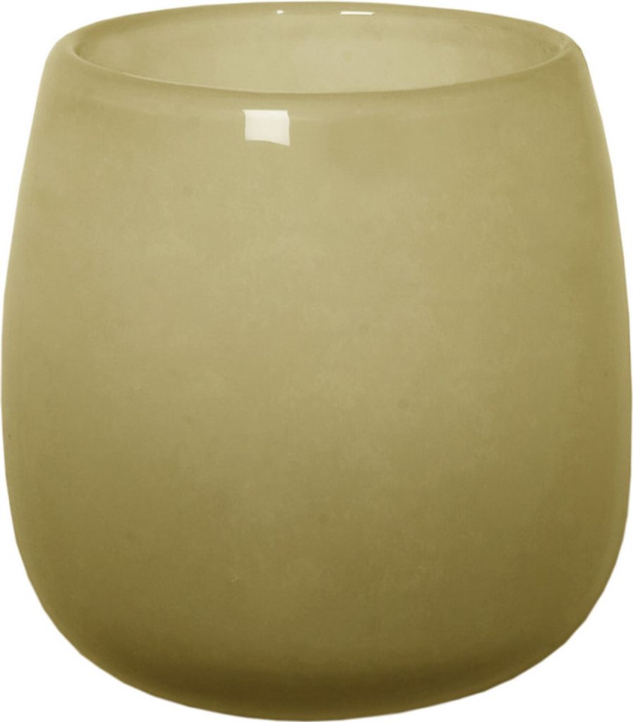 Vase Windlicht SAHARA sand Höhe ca. 13cm