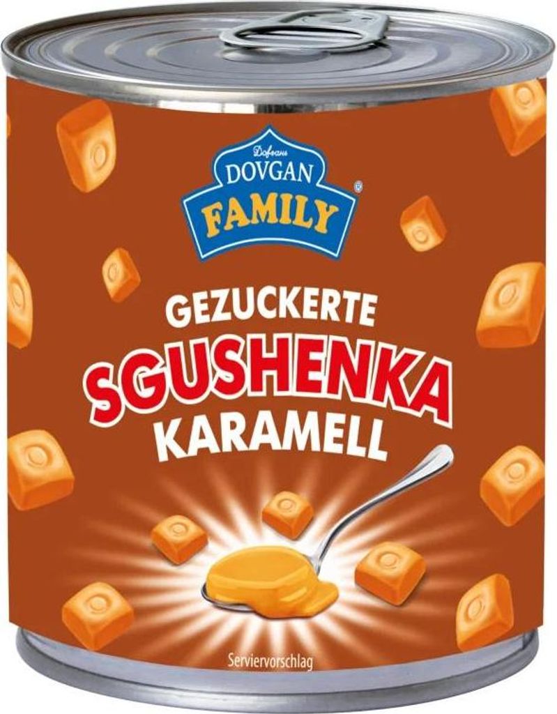 DOVGAN Gezuckerte "Sgushenka" Karamell 370g Produktbild 