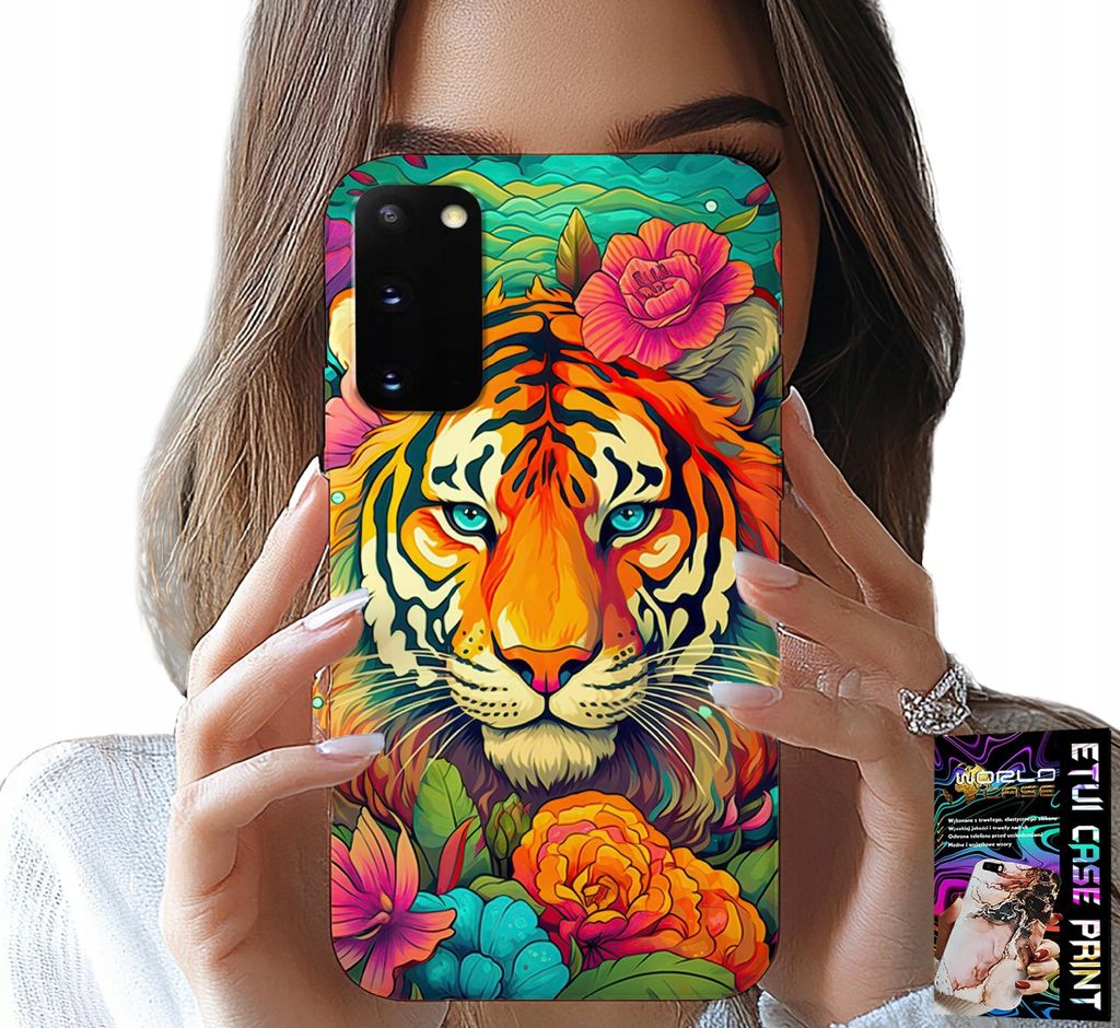 Hülle Für Samsung Galaxy S20 - Tiermuster Tiger Tiger Hülle