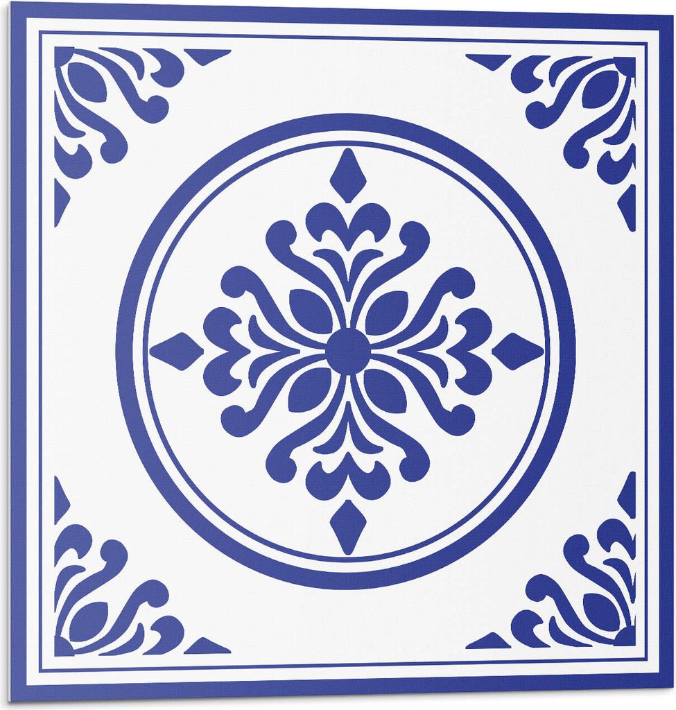 Muster Mit Kreis Und Blumen – Selbstklebend – Wandverkleidung – Wandpaneel – Wanddeko – Dekorative Wandpaneele – 3D Wandpaneele – Wan...