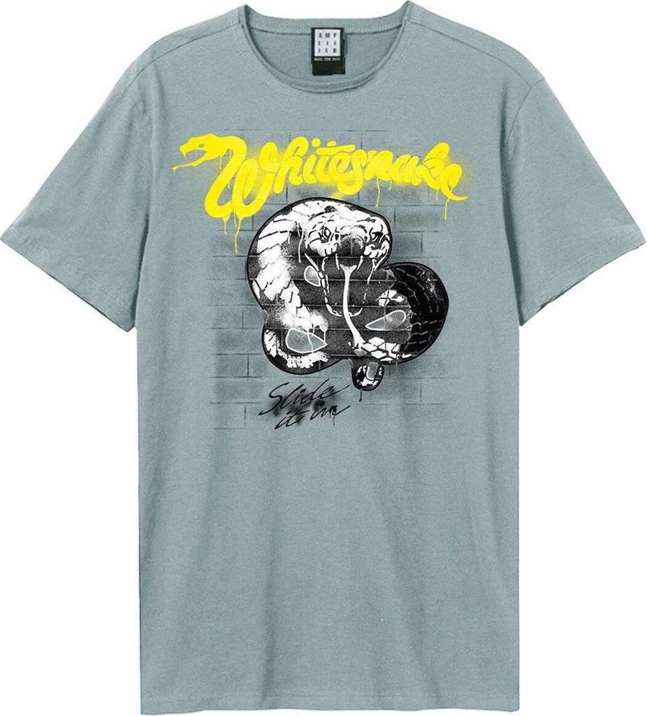 Amplified - "Graffiti" T-Shirt für Herren/Damen Uni GD1854 (M) (seltsames Blau)