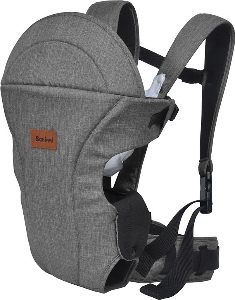 Baninni 3-in-1 Babytrage Sacco Luxe Grau